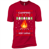 Merry Campmas Ugly Christmas - Premium Short Sleeve T-Shirt