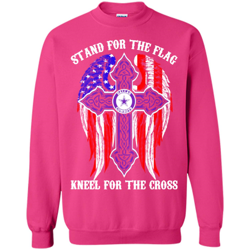 Dallas Cowboys - stand for the flag kneel for the cross