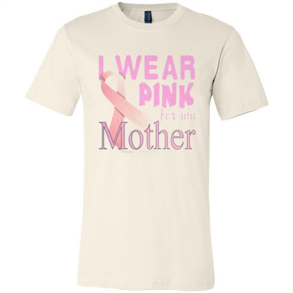 Breast cancer awareness mother - Canvas Unisex T-Shirt