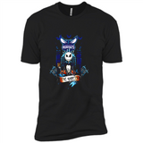 Charlotte Hornets Halloween The Nightmare Before Christmas - Premium Short Sleeve T-Shirt