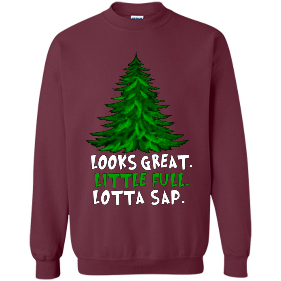 Looks Great Little Full Lotta Sap Funny Christmas PINGPONG