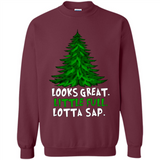 Looks Great Little Full Lotta Sap Funny Christmas PINGPONG