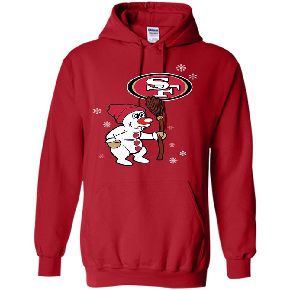 San Francisco 49ers Snowman