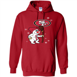 San Francisco 49ers Snowman