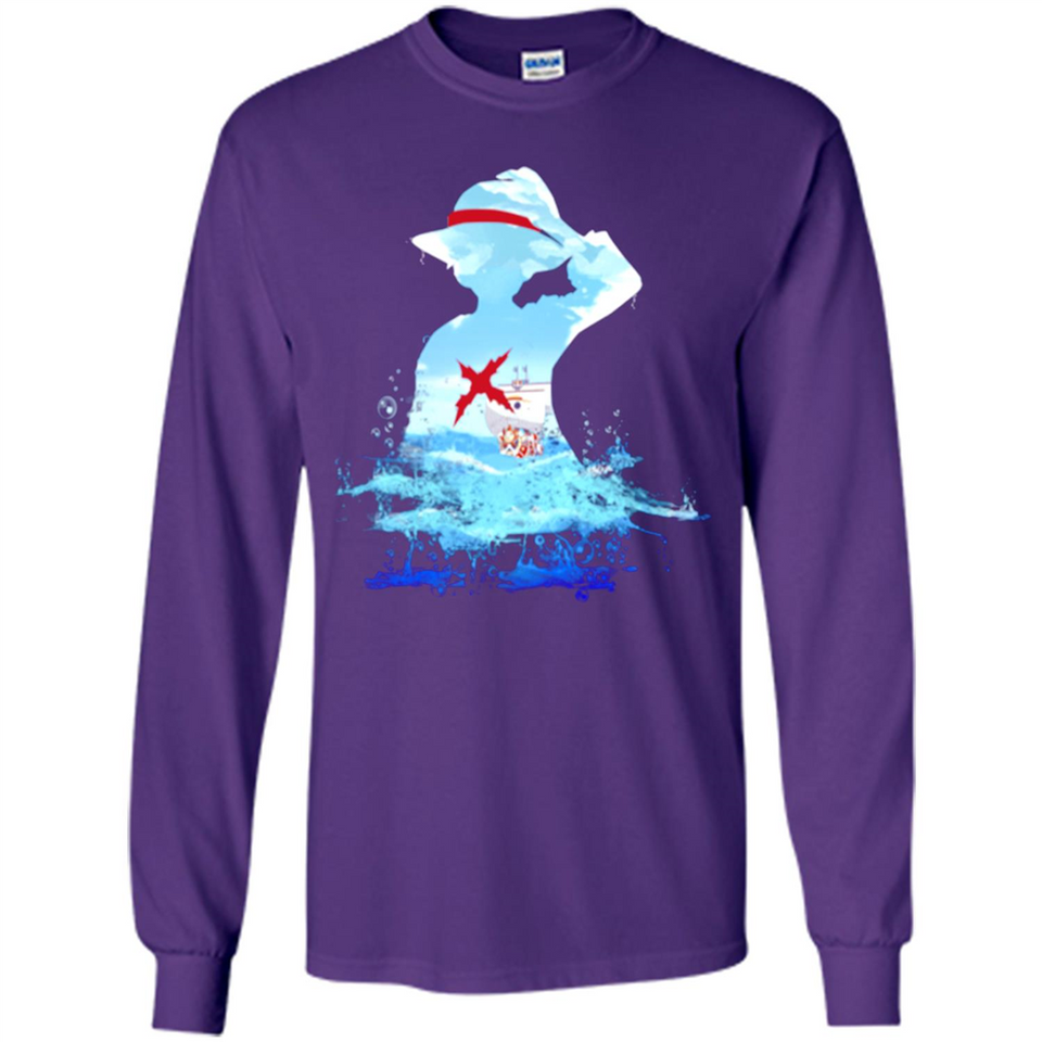 Luffy sea 2 - Long Sleeve T-Shirt