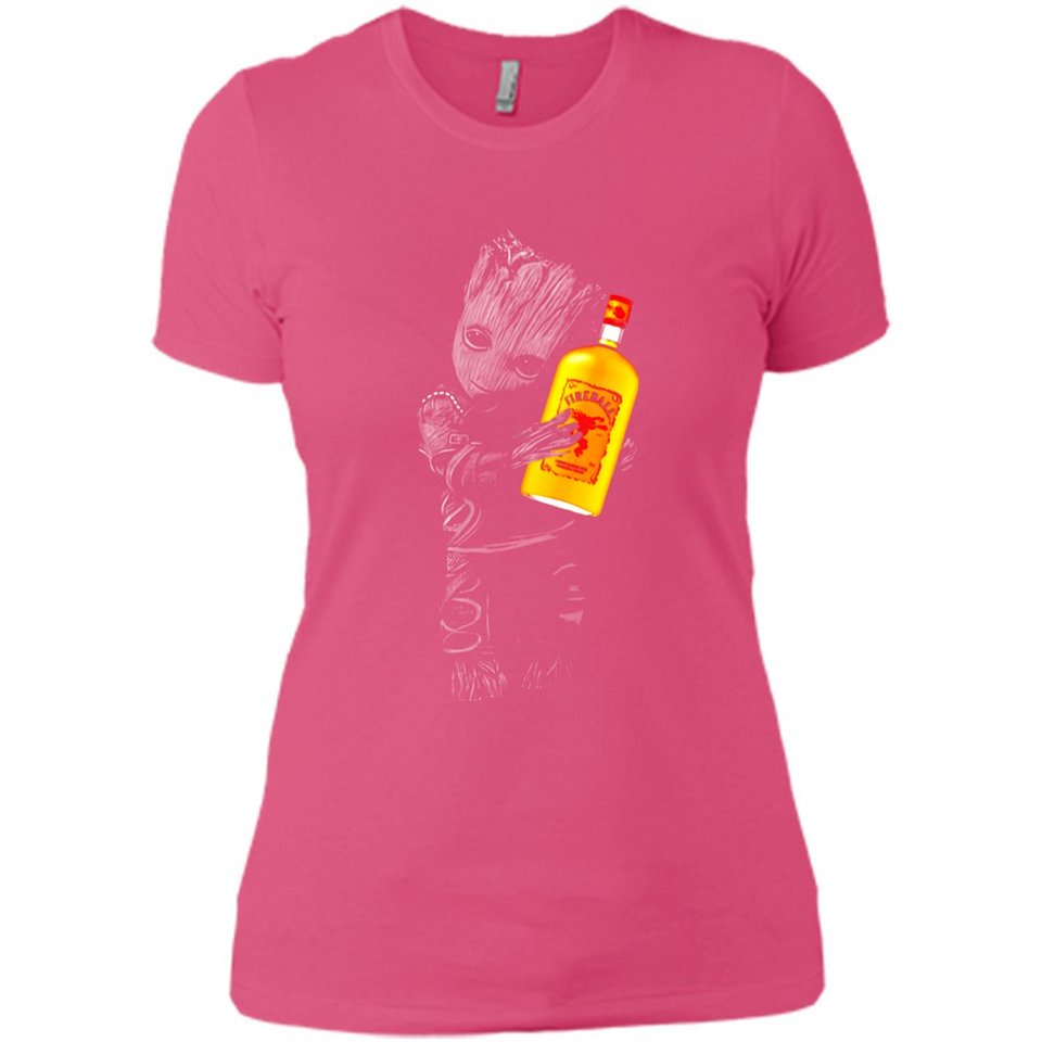 Groot hug Fireball Cinnamon Whisky PING PONG