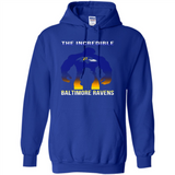 The Incredible Baltimore Ravens Hulk NFL Football