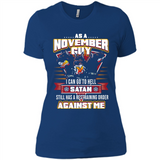 November Guy Birthday - Ladies' Boyfriend T-Shirt