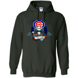 Chicago Cubs Halloween The Nightmare Before Christmas - Hoodie
