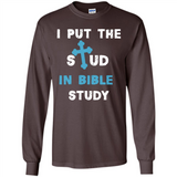 I PUT THE STUD IN BIBLE STUDY CROSS