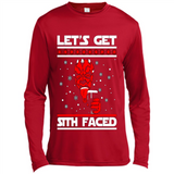 Let’s get sith faced Christmas sweatshirt PINGPONG