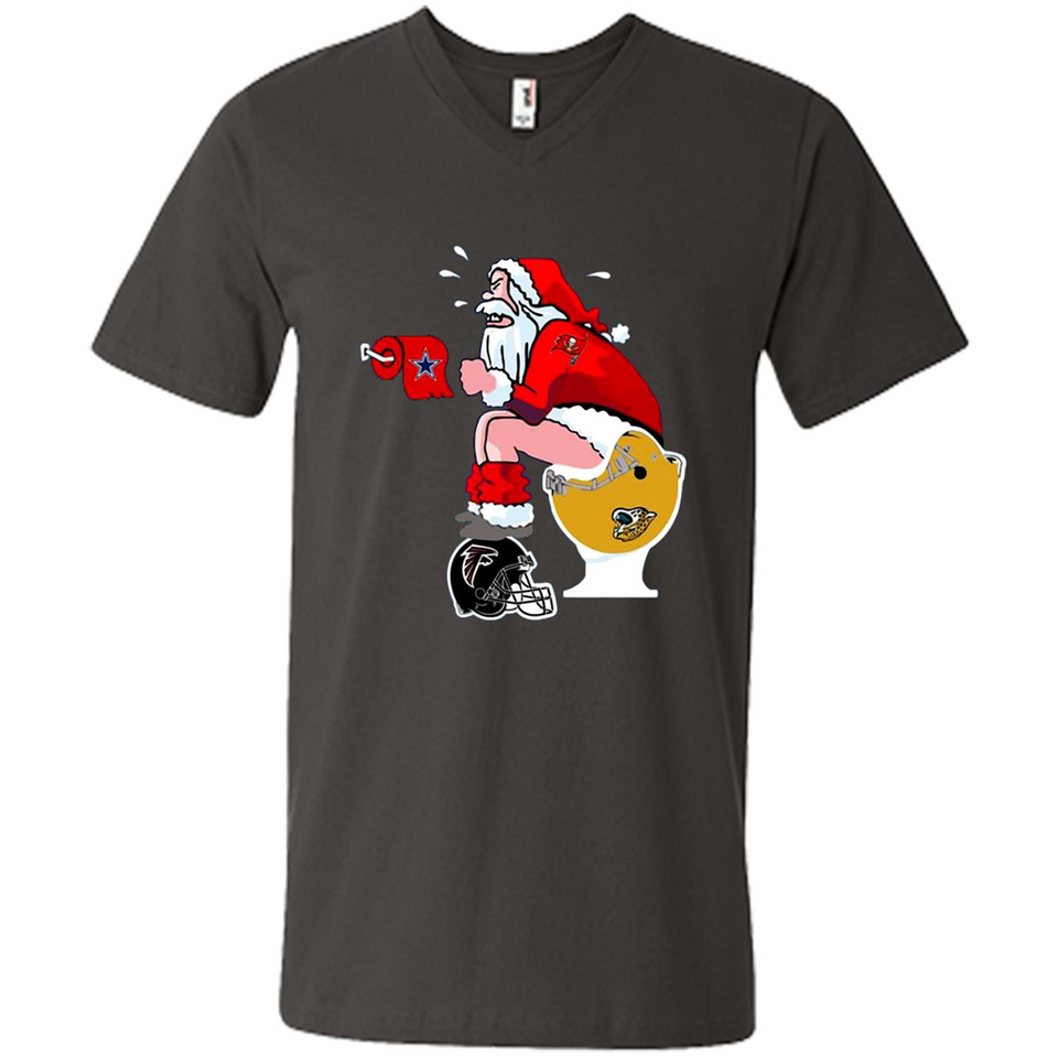 Tampa Bay Buccaneers Santa Claus Toilet