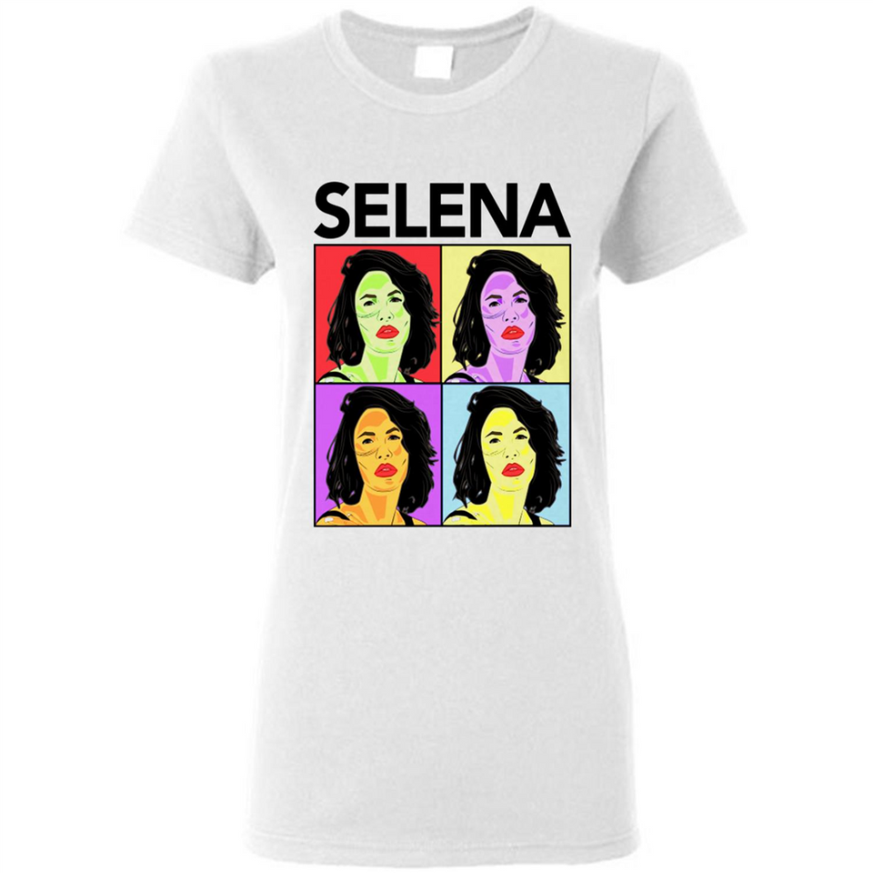 Selena Quintanilla Pop Art - Ladies Short-Sleeve