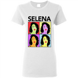 Selena Quintanilla Pop Art - Ladies Short-Sleeve