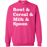 Tasty Cereal Recipe Bowl Milk Spoon