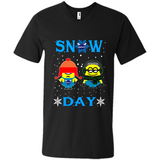 Snow Day Shirt For Charlotte Hornets Vs Minion Fans pingpong