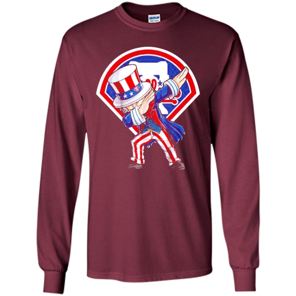 MLB PHILADELPHIA PHILLIES UNCLE SAM DABBING INDEPENDENCE DAY