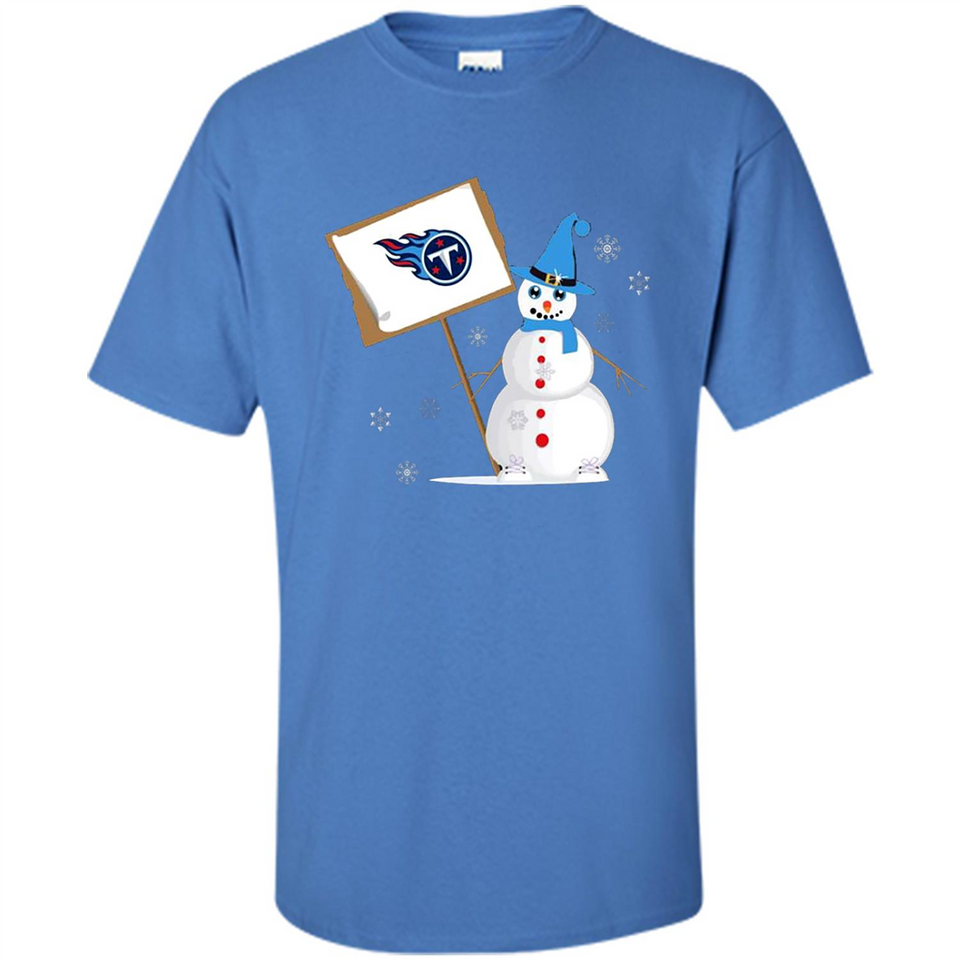 Tennessee Titans Snowman Funny