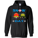 Snow Day Shirt For Boston Red Sox Vs Minion Fans pingpong