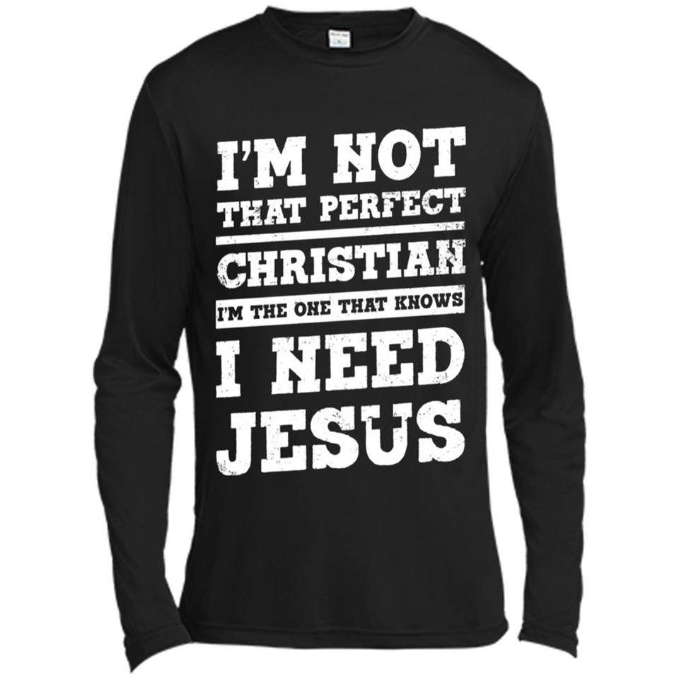 I'm The One That Known I Need Jesus - Canvas Long Sleeve T-Shirt
