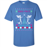 Mermaid Mer-Fect Ugly Christmas Sweater - Shirt