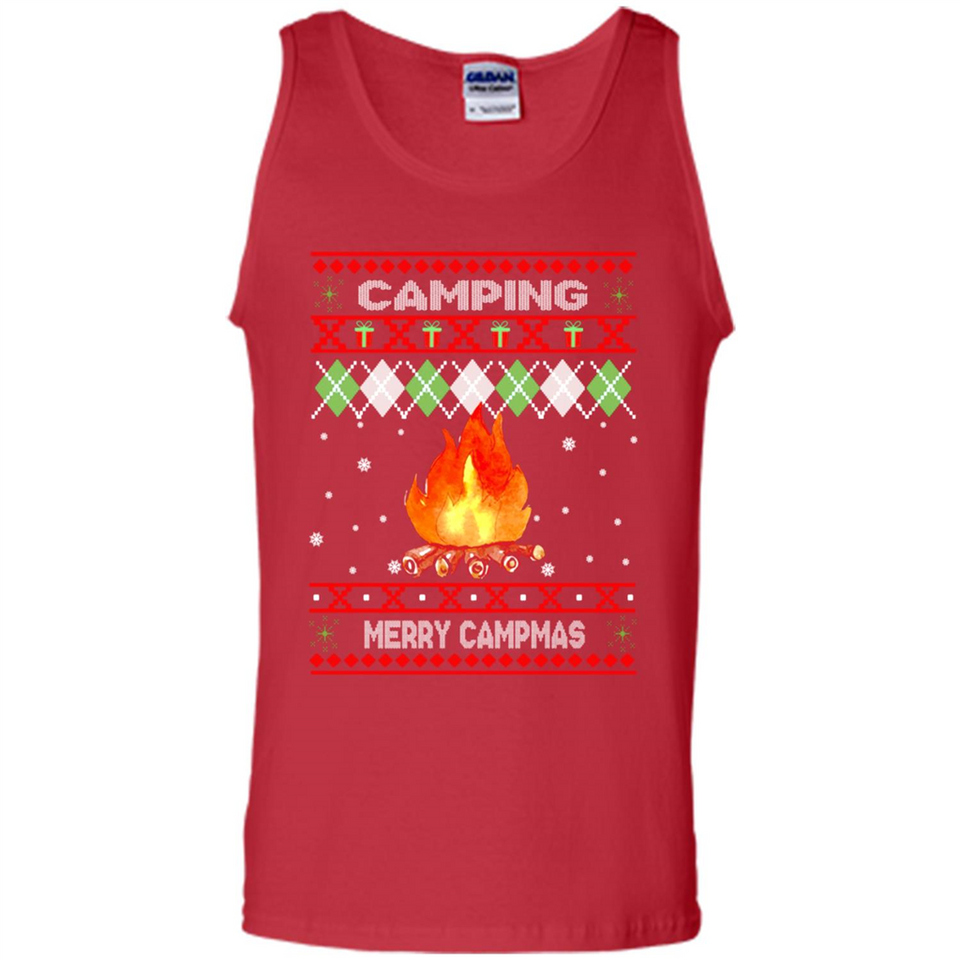 Merry Campmas Ugly Christmas - Tank Top