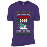 Merry Christmas Shitter Full Christmas Tree Snowman PING PONG