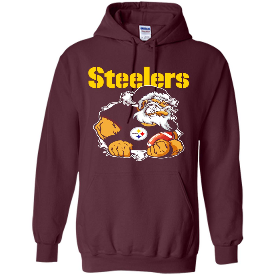 Grumpy Santa Claus Pittsburgh Steelers Football Team PINGPONG