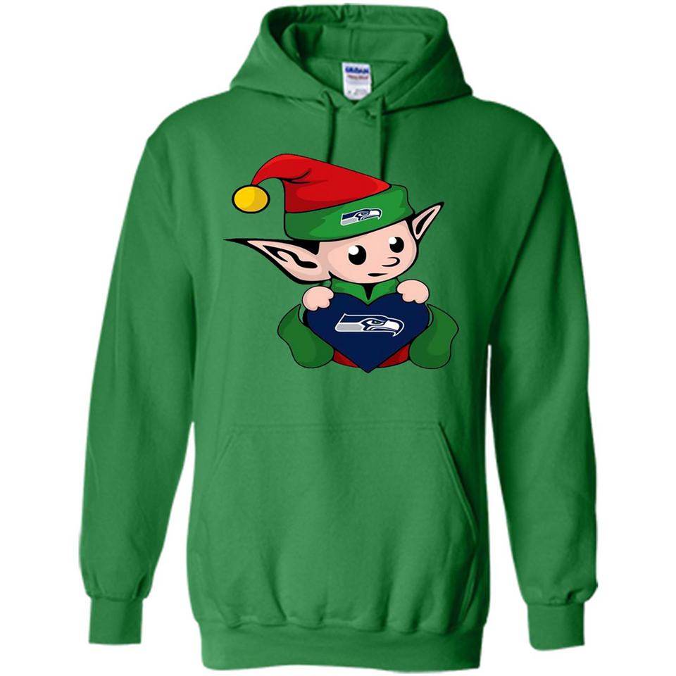 Seattle Seahawks ELF Elves Grinch Santa Claus