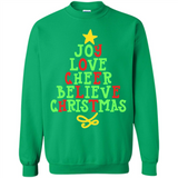 Joy Love Cheer Believe Christmas Tree