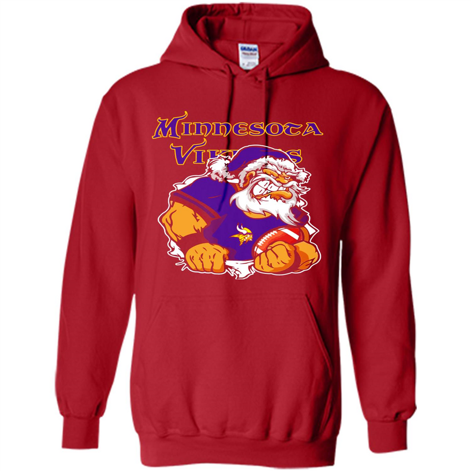 Grumpy Santa Claus Minnesota Vikings Football Team PINGPONG