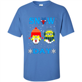 Snow Day Shirt For Chicago Bulls Vs Minion Fans pingpong