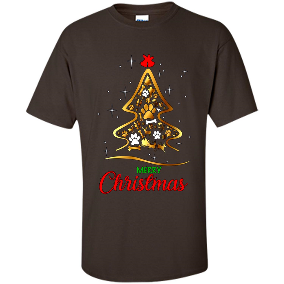 Merry Christmas Dogs Christmas Tree sweater PINGPONG
