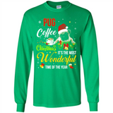 Pug Coffee Wonderful Christmas
