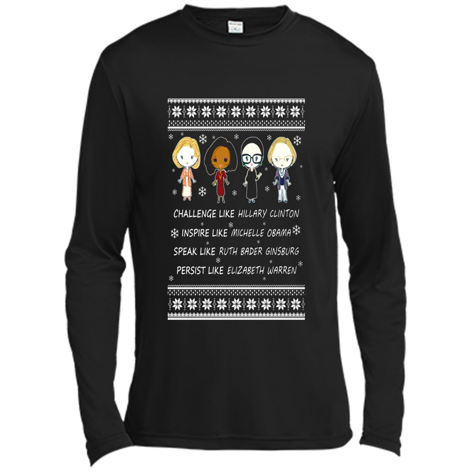 Nasty Women Michelle Hillary Warren Bader Christmas PINGPONG