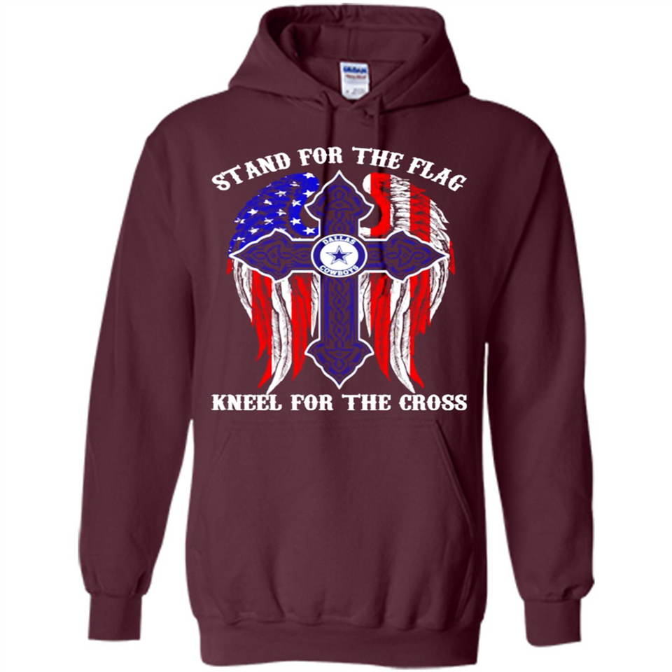 Dallas Cowboys - stand for the flag kneel for the cross