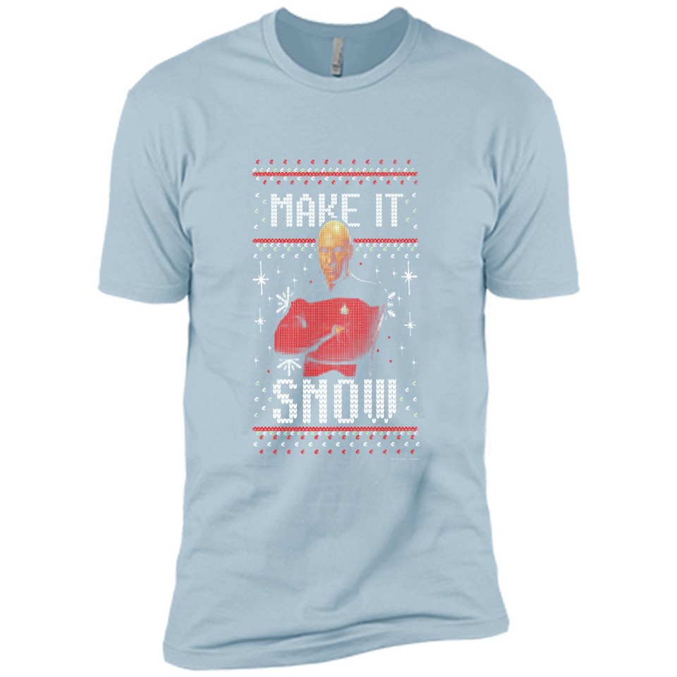 Make It Snow Jean-Luc Picard Star Trek PINGPONG
