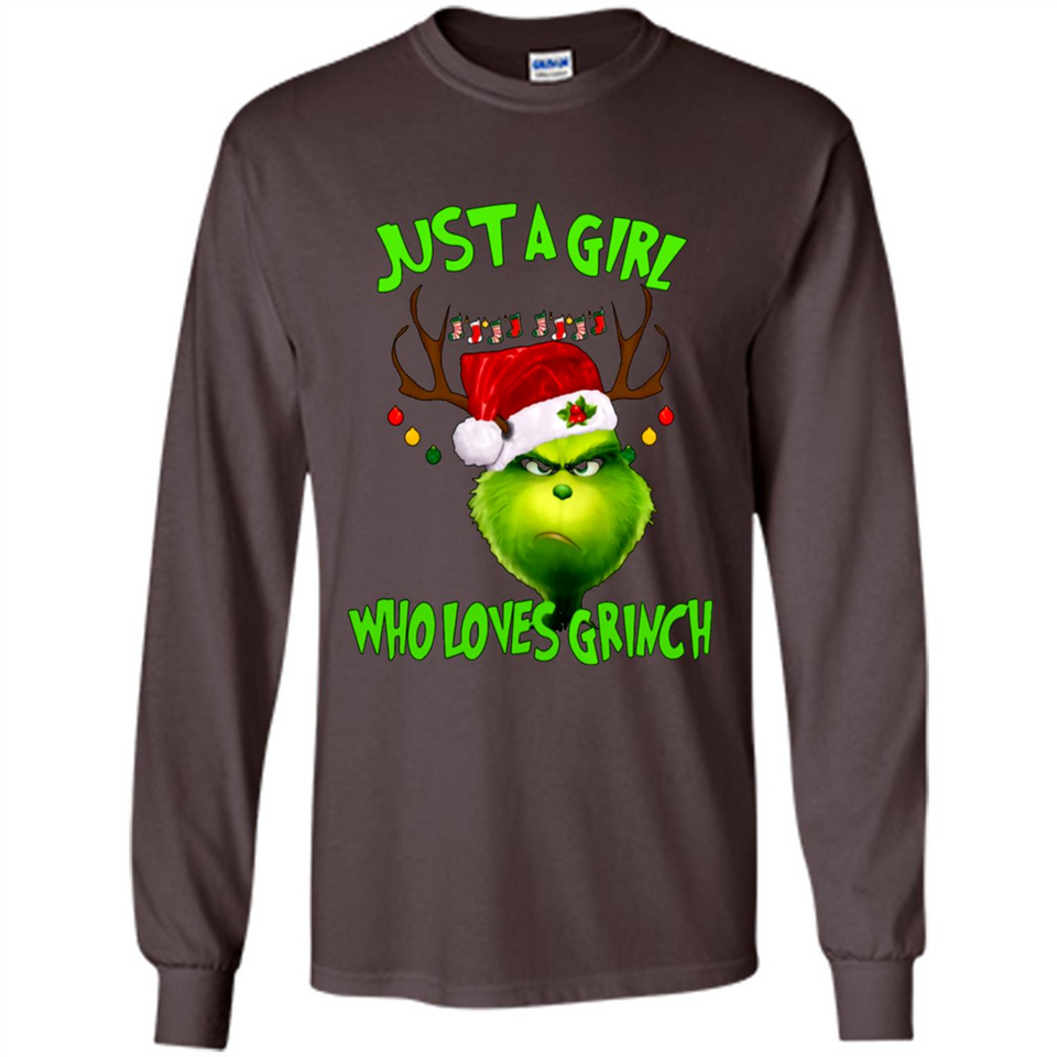 Just a Girl Who Loves Grinch Christmas PING PONG