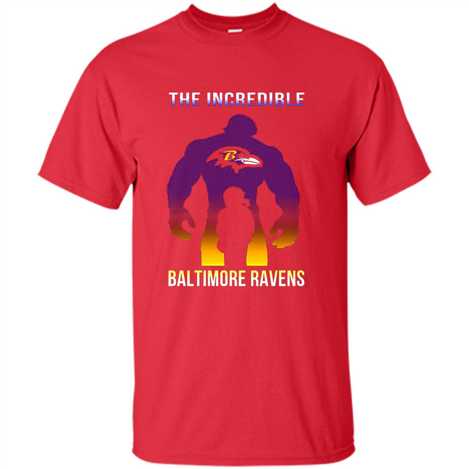The Incredible Baltimore Ravens Hulk NFL Football
