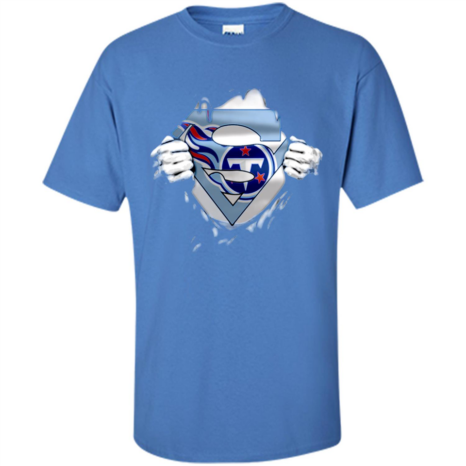 Tennessee Titans And Superman Fans - Shirt
