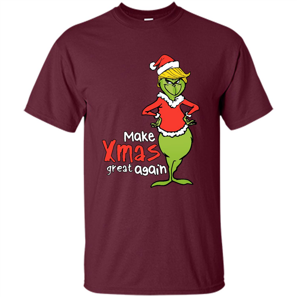 Trump Grinch Shirt, Make Xmas Great Again Christmas