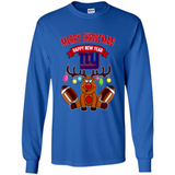 New York Giants NFL Reindeer Funny Merry Christmas And Happy New Year