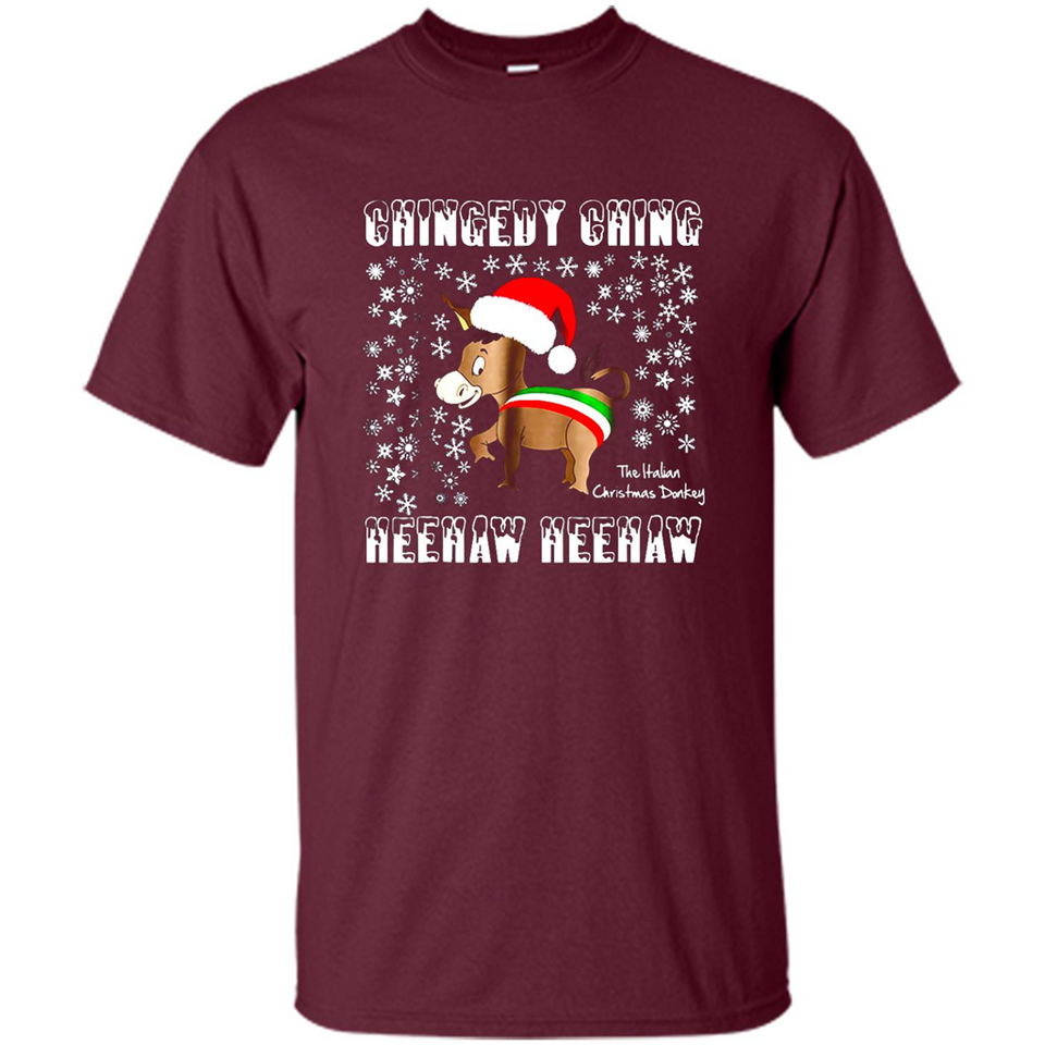 Amazing Dominick The Christmas Donkey-Italian Christmas Donkey - Shirt