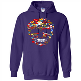 Skull Christmas Decorations Merry Xmas T-Shirt - Hoodie