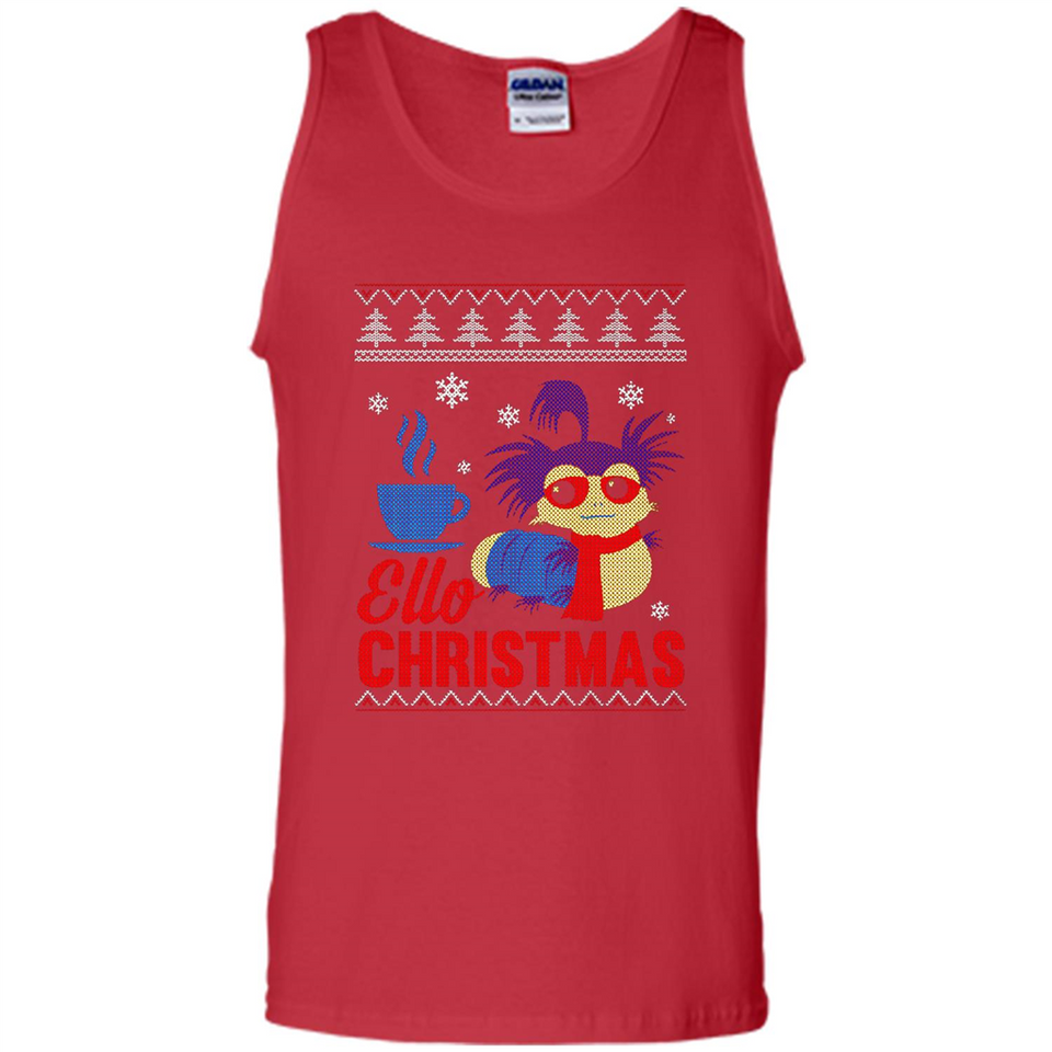 Christmas Ugly Sweater Ello Christmas - Tank Top