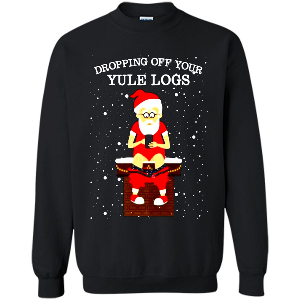 Santa Dropping Off Your Yule Logs