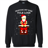 Santa Dropping Off Your Yule Logs
