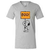 Halloween Snoopy Boo - Canvas Unisex V-Neck