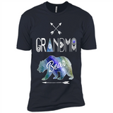 Grandma Bear Shirt Tribal Family Vacation & Camping Tee - Premium Short Sleeve T-Shirt