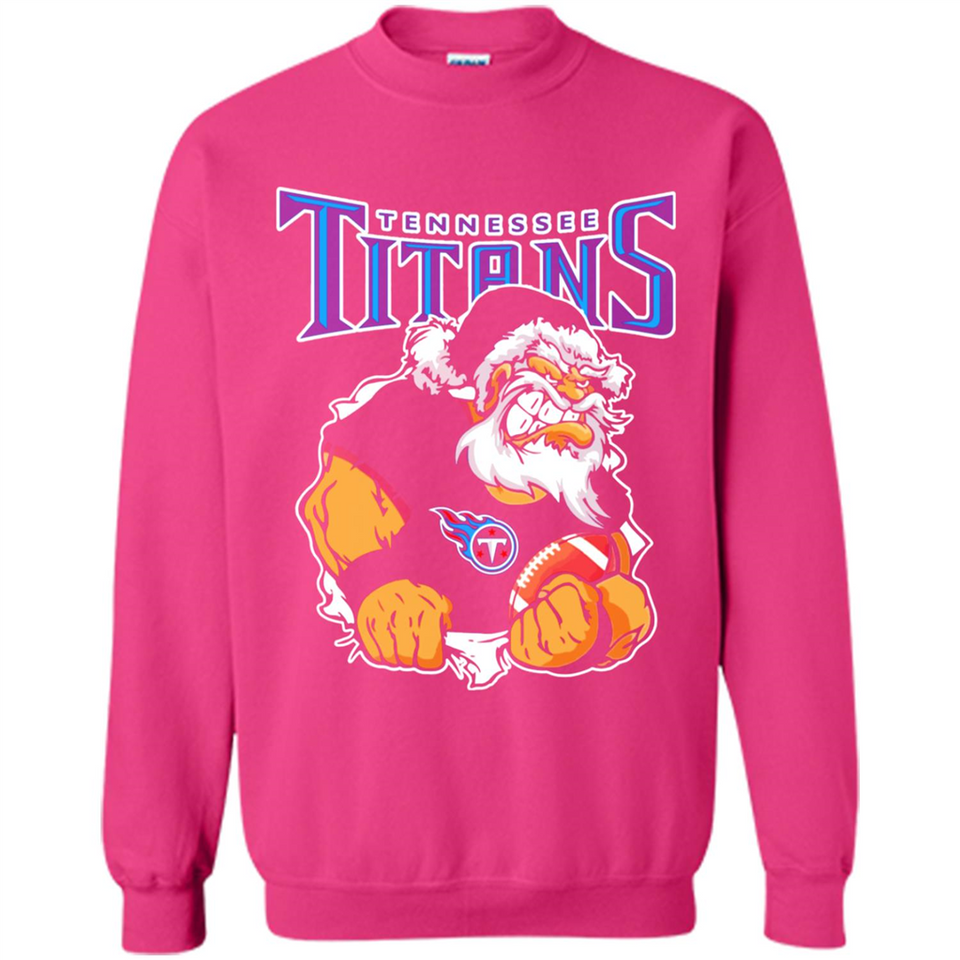 Grumpy Santa Claus Tennessee Titans Football Team PINGPONG